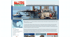 Desktop Screenshot of beaconmaritime.com